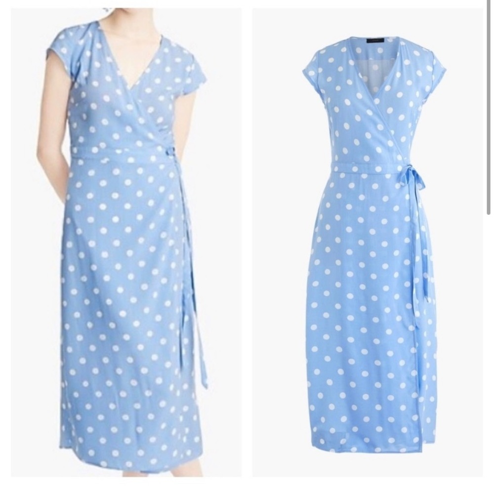 JCrew wrap dress
